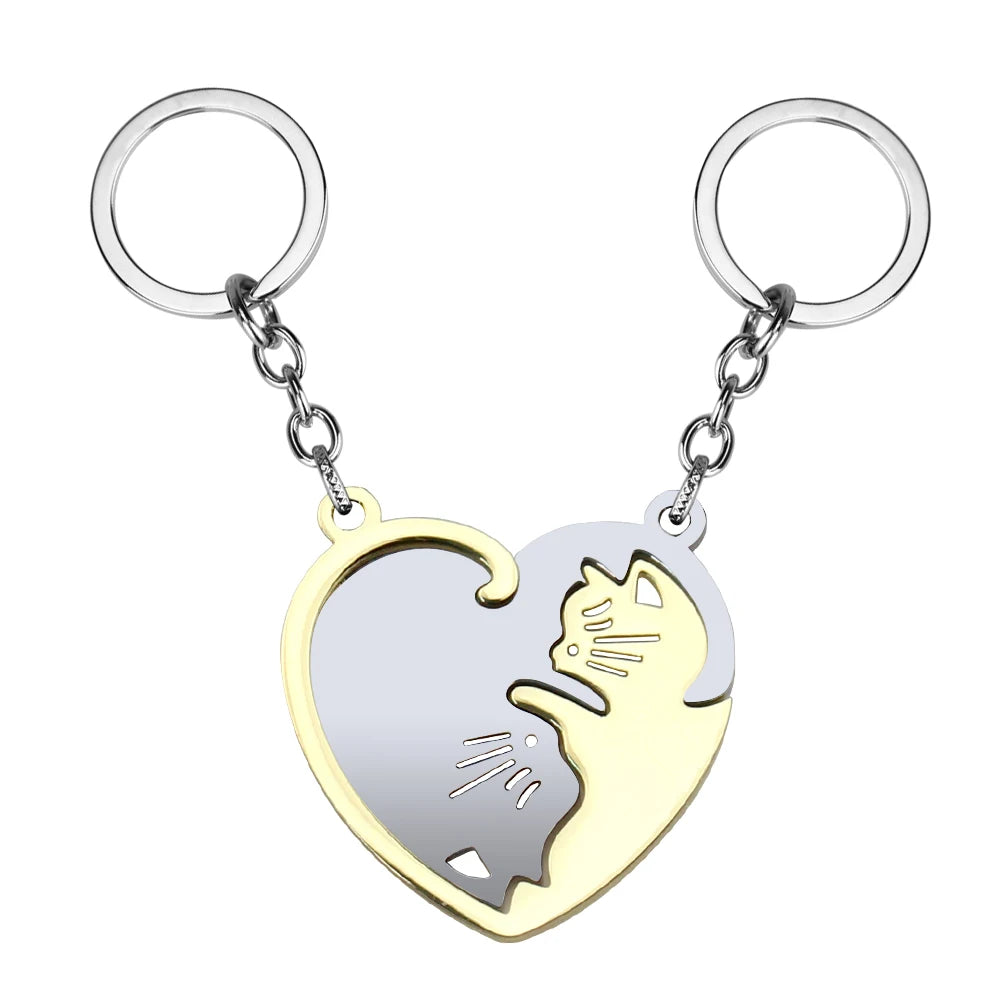 Yin-Yang Cat Puzzel Necklace