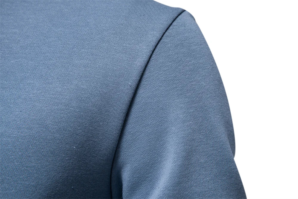 AIOPESON Men's Cotton-Blend Crew Neck Sweatshirt