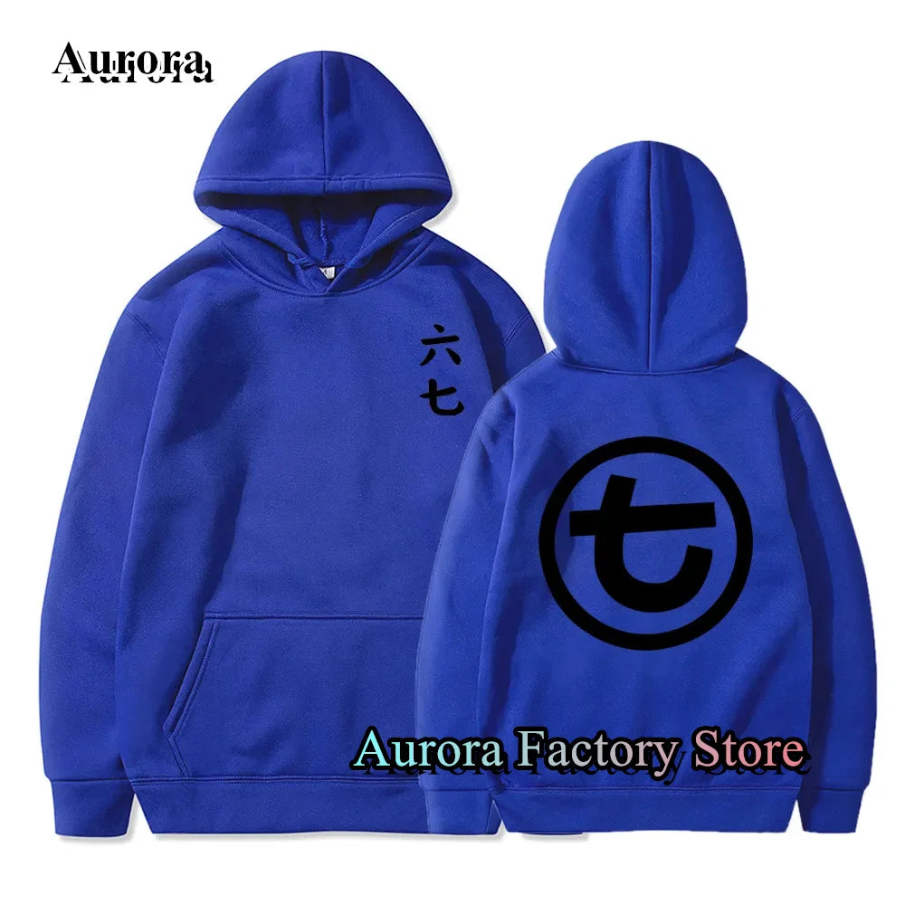 Spring Autumn Men Killer Scissor Seven Printed Hoodie Fashion