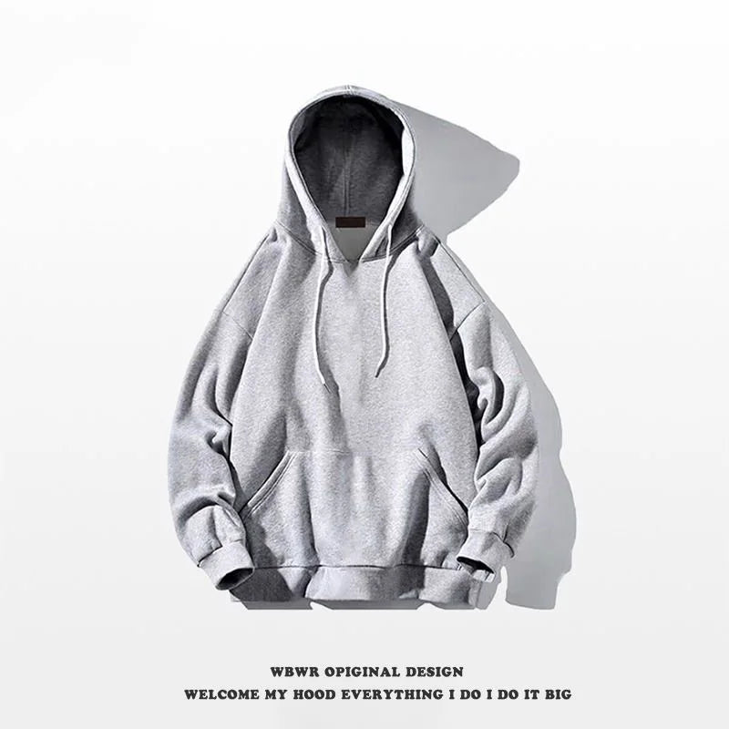 Vintage Y2K Embroidered Hoodie – High Street Casual Loose Sweatshirt for Men & Couples