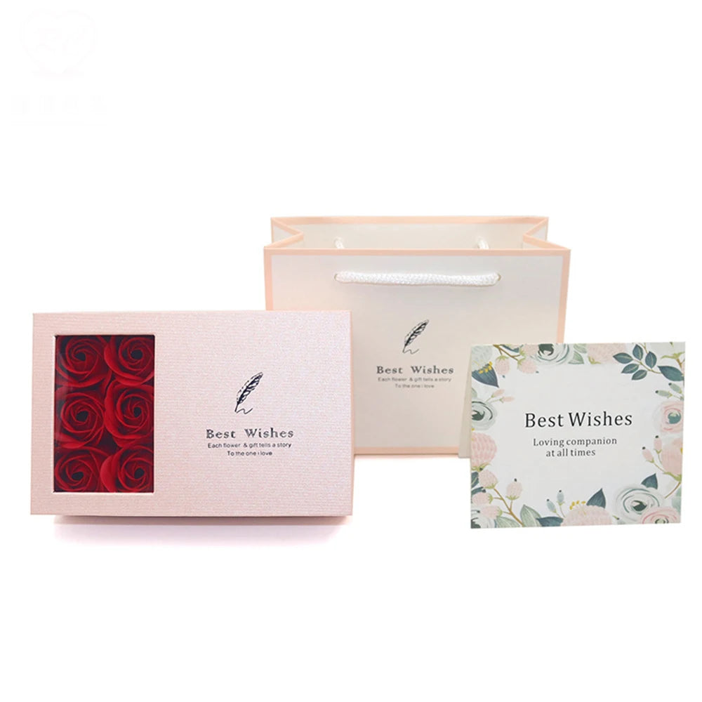 6PCS Soap Rose Gift Box - Premium Edition
