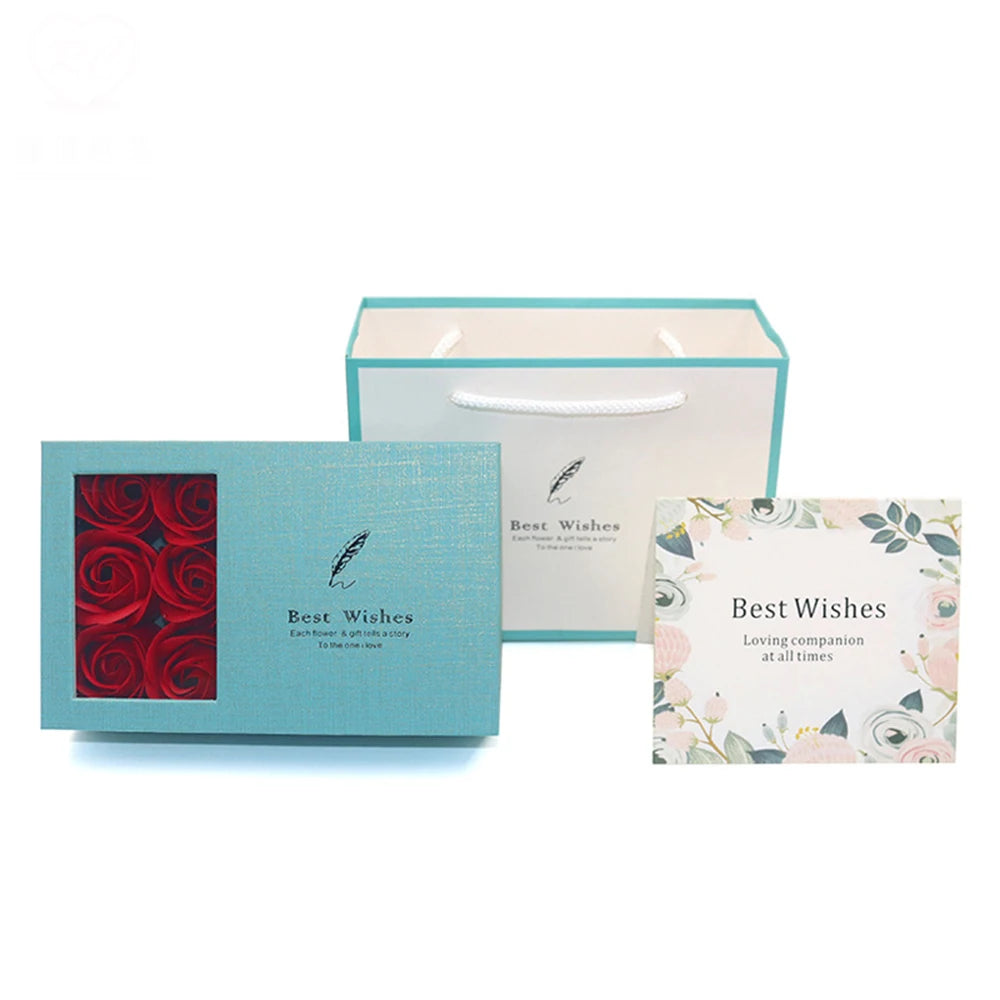 6PCS Soap Rose Gift Box - Premium Edition