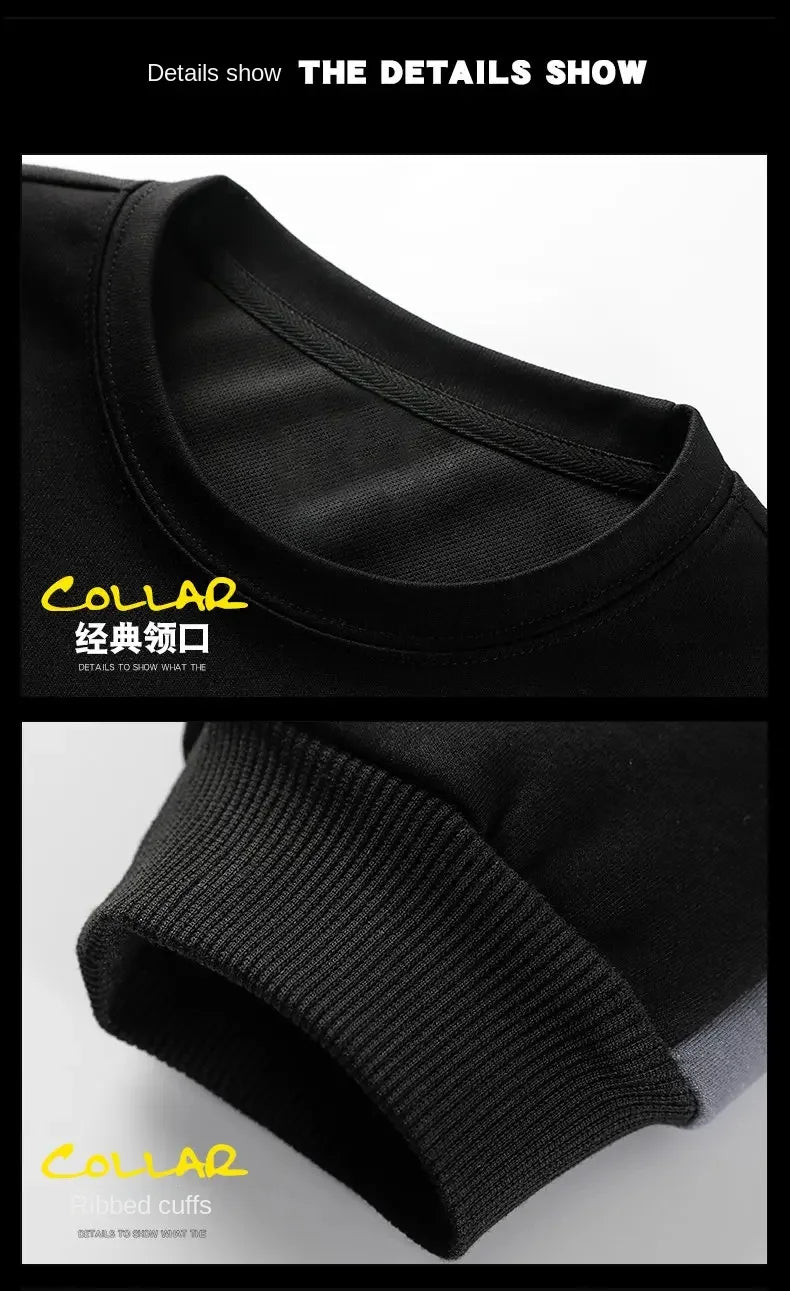 ashion Brand Hip Hop Men Hoodies 2023 Autumn Mens Sweatshirts New Casual Solid Pullover Street Wear Clothing Mens Harajuku Tops