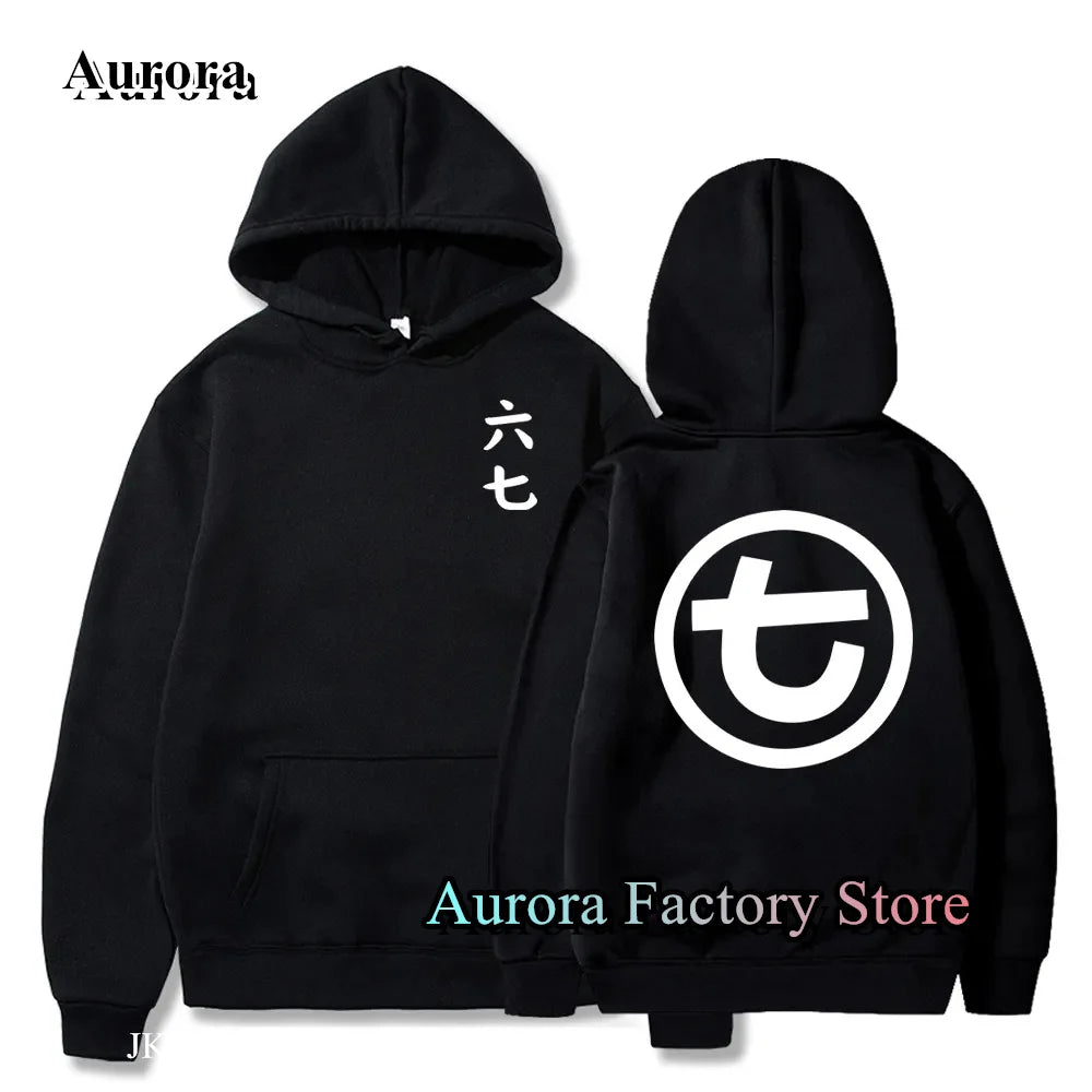 Spring Autumn Men Killer Scissor Seven Printed Hoodie Fashion