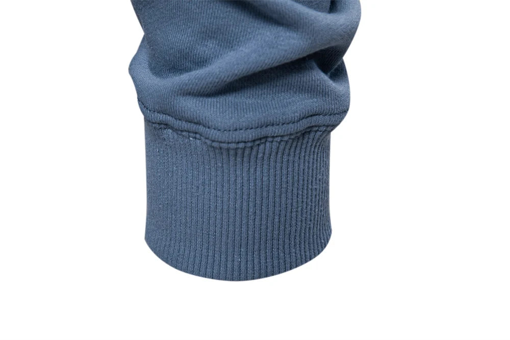 AIOPESON Men's Cotton-Blend Crew Neck Sweatshirt