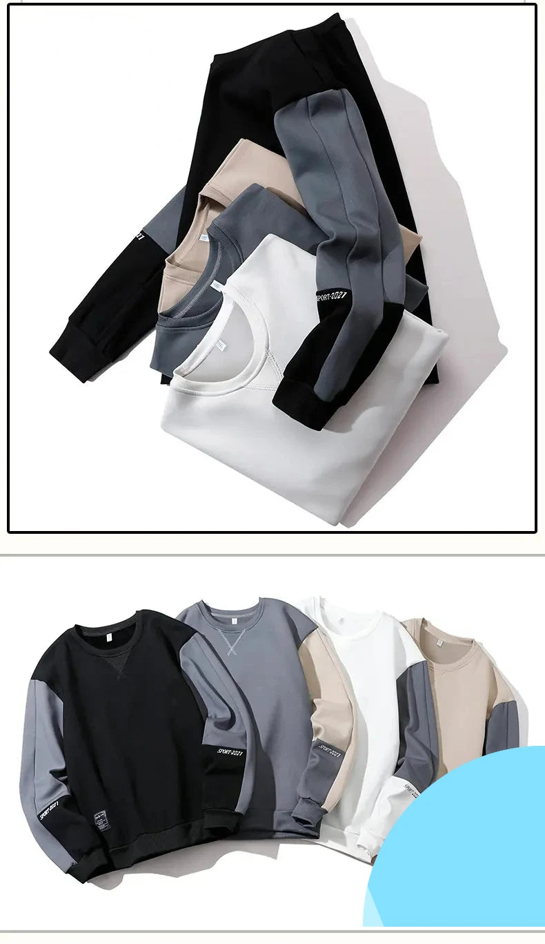 ashion Brand Hip Hop Men Hoodies 2023 Autumn Mens Sweatshirts New Casual Solid Pullover Street Wear Clothing Mens Harajuku Tops