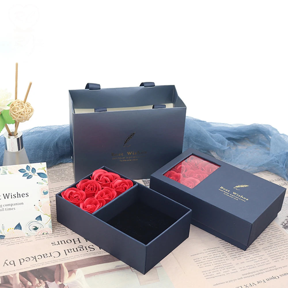 6PCS Soap Rose Gift Box - Premium Edition
